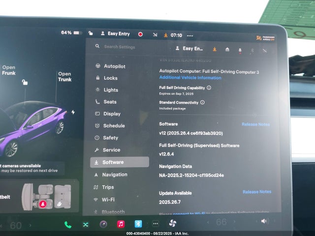 Tesla MODEL 3 2019 5YJ3E1EA7KF445250 Image 19
