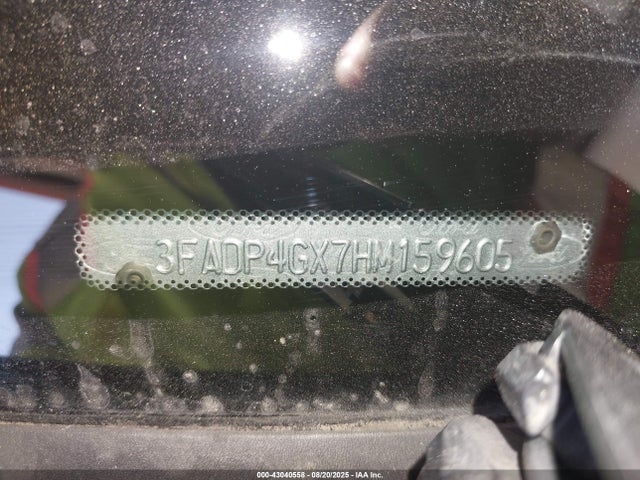 Ford 1.6l gtdi 2017 3FADP4GX7HM159605 Image 9