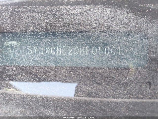 2017 TESLA MODEL X 5YJXCBE20HF050017 Photo 8