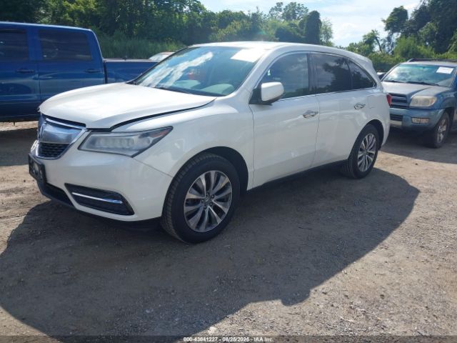 2015 ACURA MDX 5FRYD4H46FB001216 Photo 1