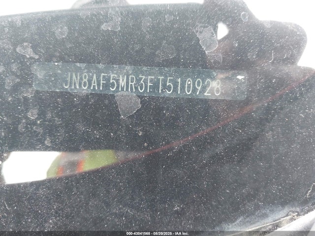 Nissan Juke 2015 JN8AF5MR3FT510928 Image 9