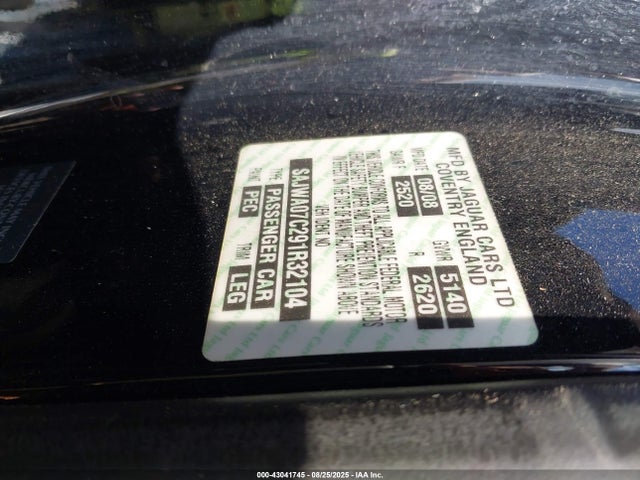 2009 JAGUAR XF SAJWA07C291R32104 Photo 8