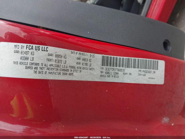 2015 FIAT 500C 3C3CFFDR1FT663519 Photo 8