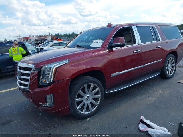Продаж на аукціоні авто 2017 Cadillac Escalade Esv Luxury, vin: 1GYS3HKJ0HR255673, номер лоту: 43042770