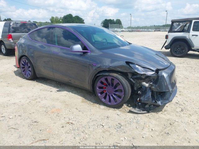2021 TESLA MODEL Y 5YJYGDEF2MF300357 Photo 0