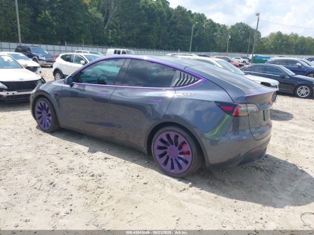2021 TESLA MODEL Y 5YJYGDEF2MF300357 Photo 2