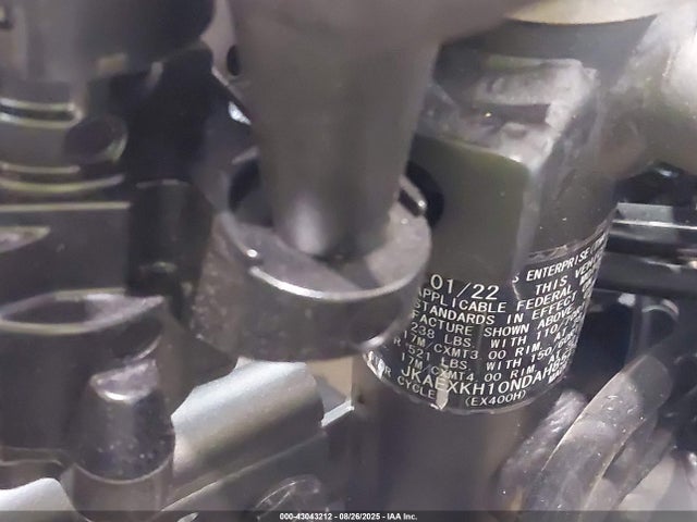 JKAEXKH10NDAH8524 Kawasaki Ninja 400