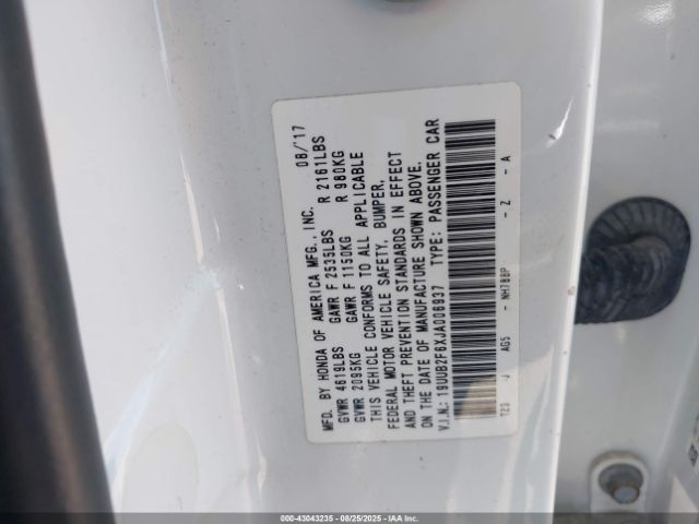 2018 ACURA TLX 19UUB2F6XJA006937 Photo 8