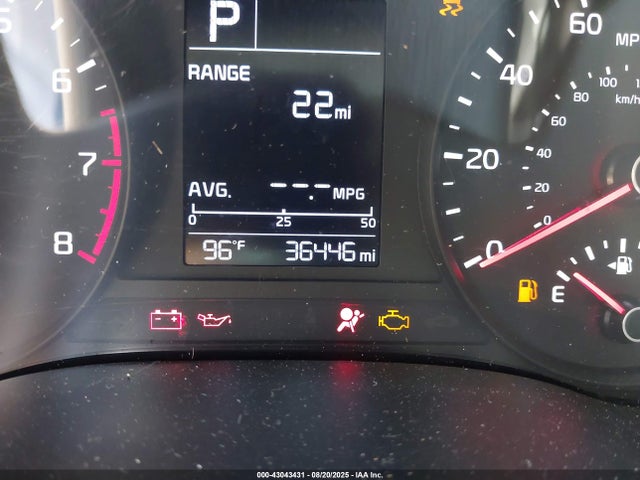 3KPA24AD3PE604358 KIA mpi gamma ii
