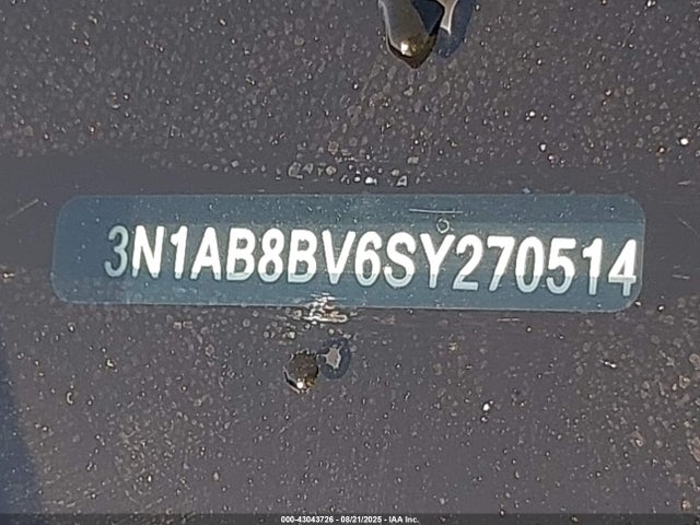 3N1AB8BV6SY270514 Nissan Sentra