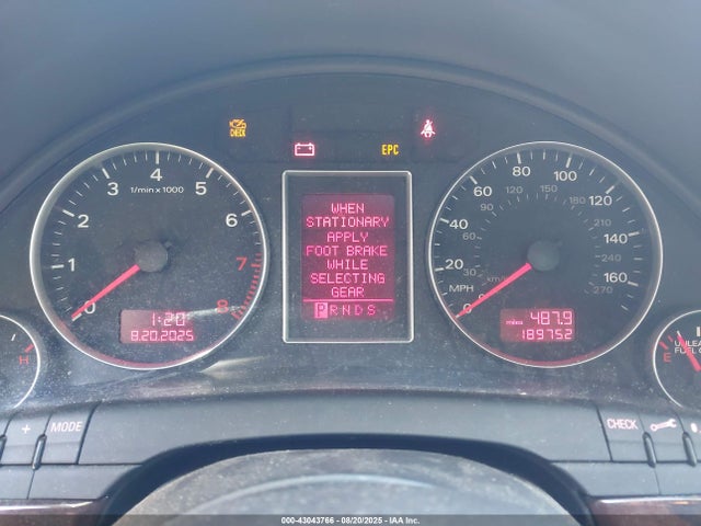 2008 AUDI A4 WAUDH78E48A065195 Photo 6