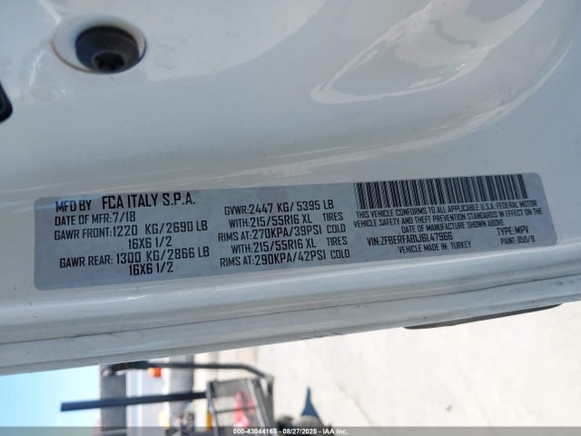 RAM Promaster City 2018 ZFBERFAB1J6L47966 Image 9