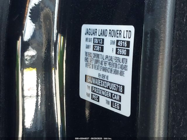 2013 JAGUAR XF SAJWA0ESXDPU05718 Photo 8