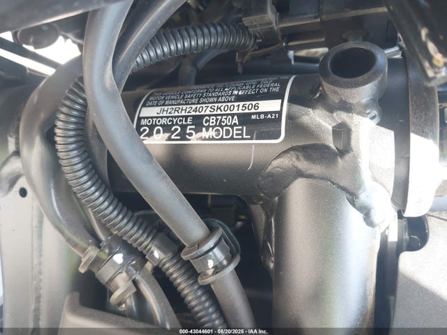 JH2RH2407SK001506 Honda Rh24e-5000001
