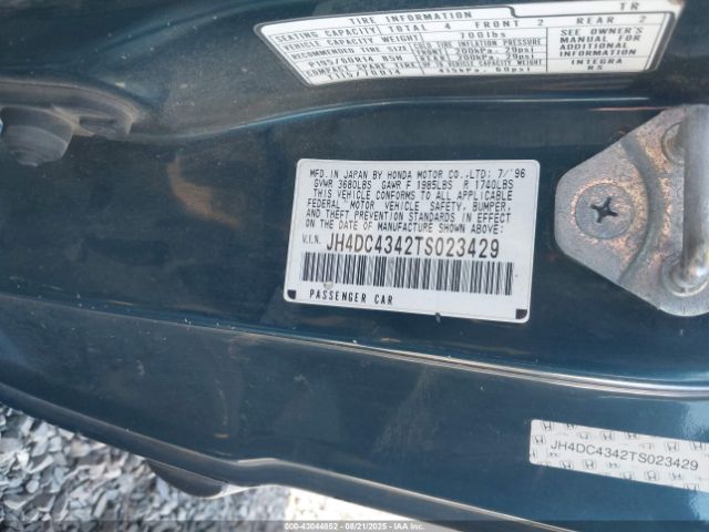 1996 ACURA INTEGRA JH4DC4342TS023429 Photo 8