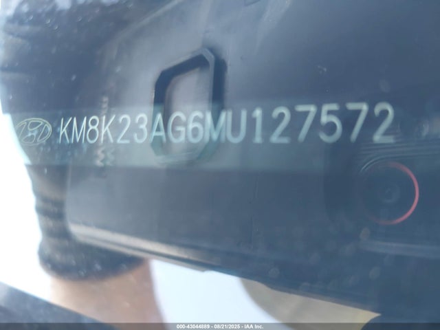 KM8K23AG6MU127572 Hyundai Kona