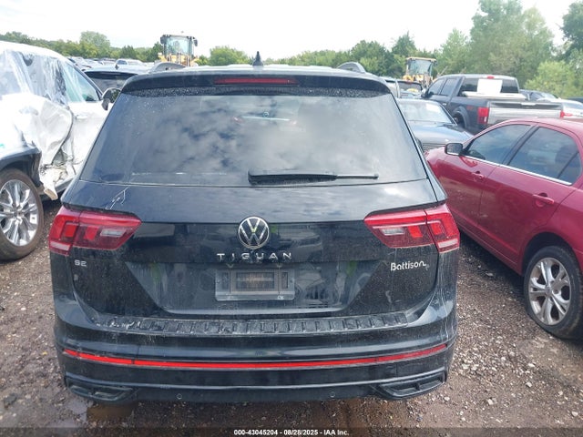 43045204 :رقم المزاد ، 3VVCB7AX2PM079191 vin ، 2023 Volkswagen Tiguan 2.0t Se R-line Black مزاد بيع