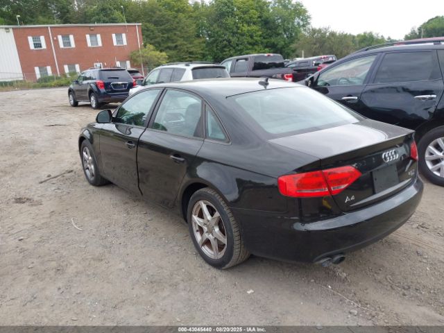 2009 AUDI A4 WAULF78K59N031221 Photo 2