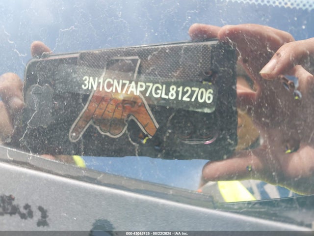 3N1CN7AP7GL812706 Nissan 2016