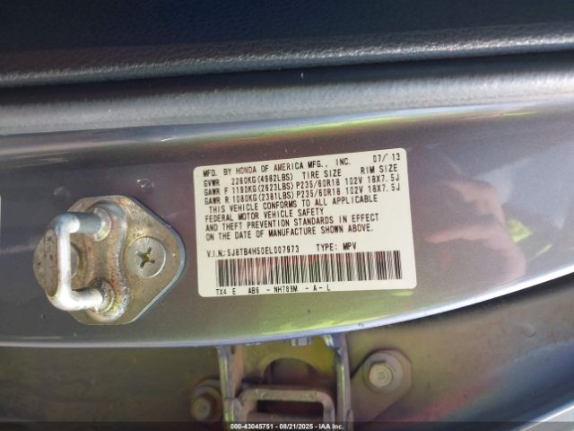 2014 ACURA RDX 5J8TB4H50EL007973 Photo 8