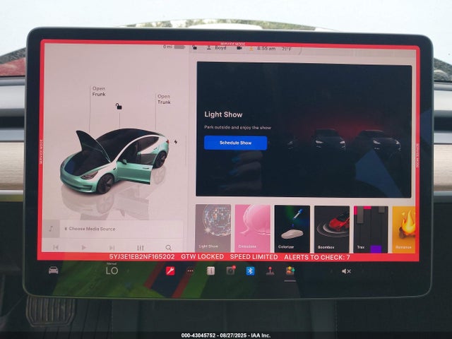 Tesla MODEL 3 2022 5YJ3E1EB2NF165202 Image 19