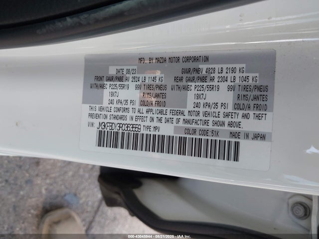 Mazda py turbo 2024 JM3KFBDY3R0363559 Image 9