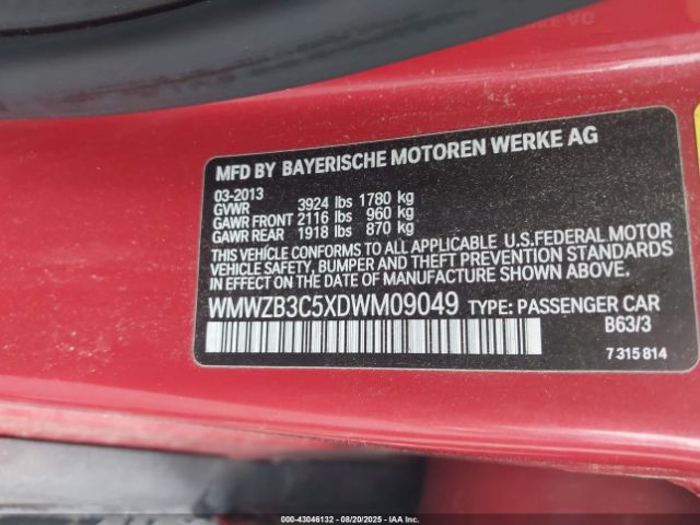 2013 MINI COUNTRYMAN WMWZB3C5XDWM09049 Photo 8