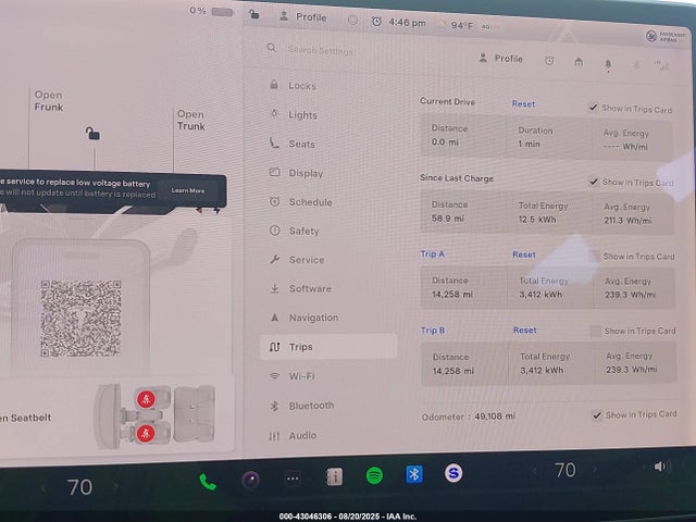 2020 TESLA MODEL 3 5YJ3E1EAXLF783579 Photo 6