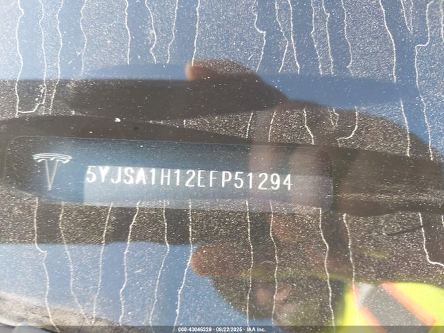 2014 TESLA MODEL S 5YJSA1H12EFP51294 Photo 8