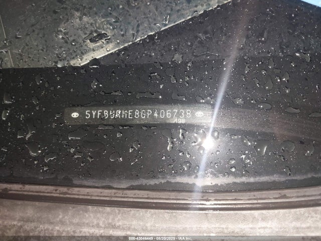 Toyota 2zr-fe 2016 5YFBURHE8GP406738 Image 9