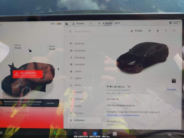 2023 TESLA MODEL Y 7SAYGDEE6PF836419 Photo 6