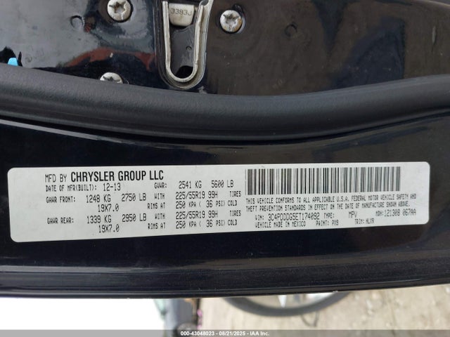 3C4PDDDG5ET174092 Dodge Journey