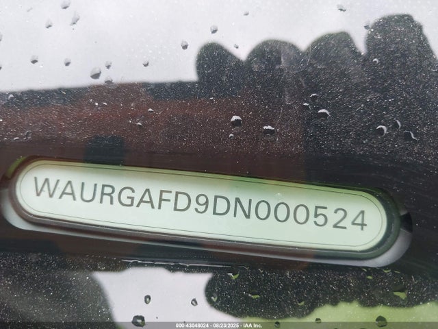 Продаж на аукціоні авто 2013 Audi A8 L 3.0t, vin: WAURGAFD9DN000524, номер лоту: 43048024