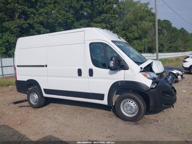 2025 Ram Promaster 1500 Tradesman High Roof 136 Wb W/pass Seat მანქანა იყიდება აუქციონზე, vin: 3C6LRVBG0SE537477, აუქციონის ნომერი: 43048030