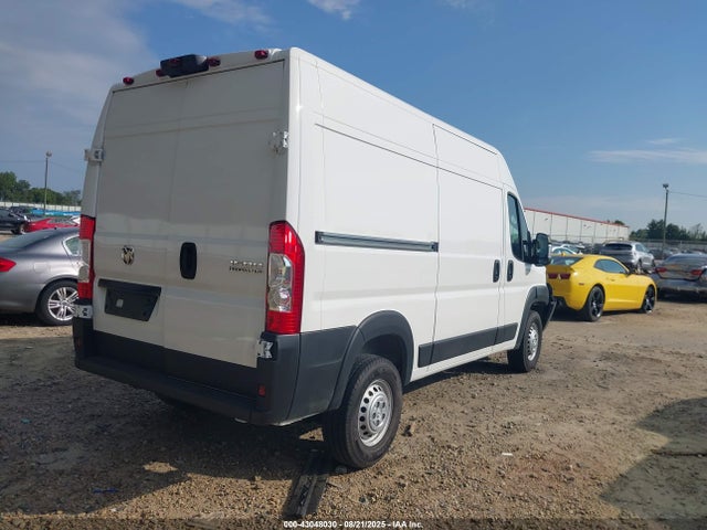 2025 Ram Promaster 1500 Tradesman High Roof 136 Wb W/pass Seat მანქანა იყიდება აუქციონზე, vin: 3C6LRVBG0SE537477, აუქციონის ნომერი: 43048030