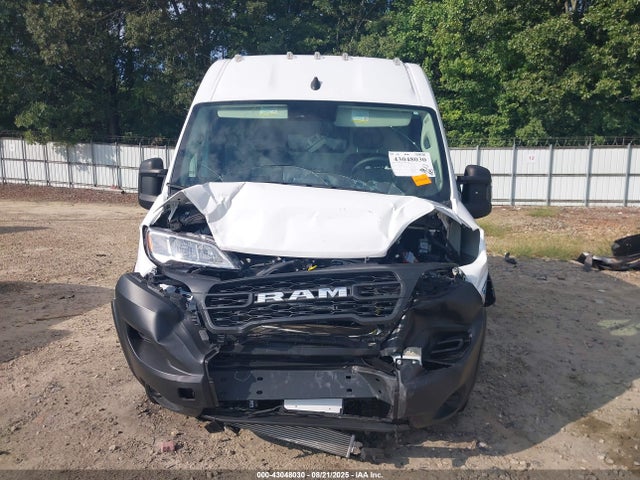 2025 Ram Promaster 1500 Tradesman High Roof 136 Wb W/pass Seat მანქანა იყიდება აუქციონზე, vin: 3C6LRVBG0SE537477, აუქციონის ნომერი: 43048030