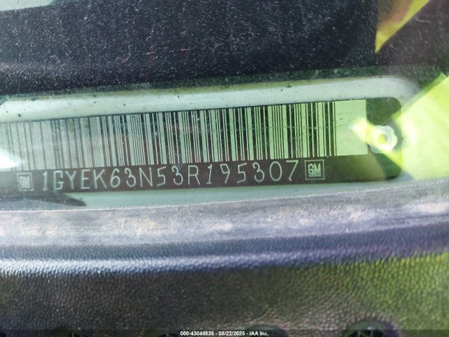 2003 CADILLAC ESCALADE 1GYEK63N53R195307 Photo 8