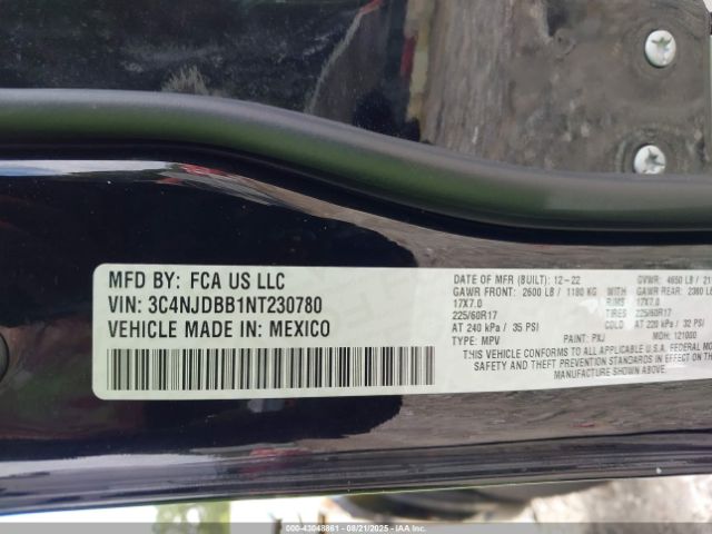 2022 JEEP COMPASS 3C4NJDBB1NT230780 Photo 8