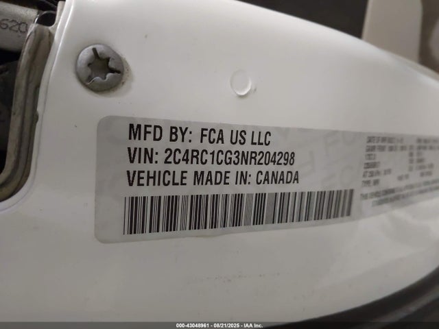 Chrysler Voyager Lx 2022 2C4RC1CG3NR204298 Image 9