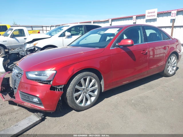 2013 AUDI A4 WAUKFAFL4DN014505 Photo 1
