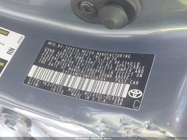 Toyota m20-fks 2021 5YFS4MCE0MP059704 Image 9