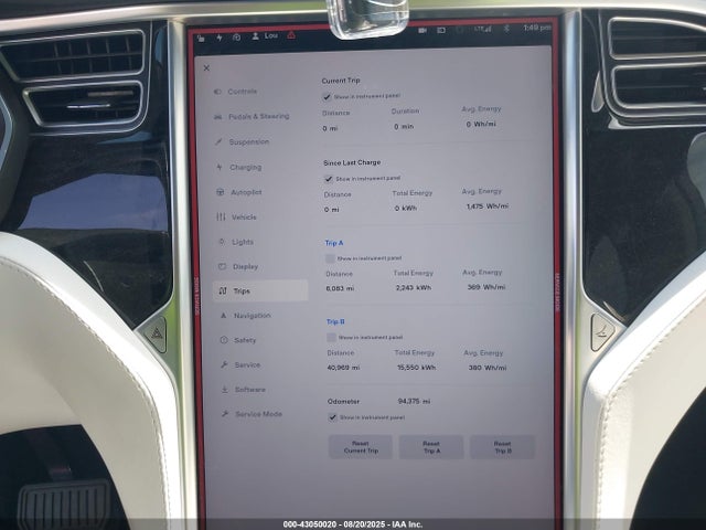 5YJXCDE2XHF076555 Tesla MODEL X