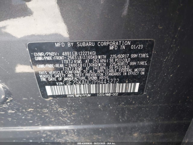 Subaru na u5 2023 JF2SKADC7PH443272 Image 23