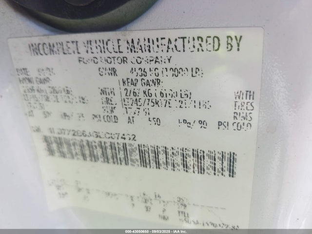 Ford 2016 2016 1FD7X2B63GEC87432 Image 9