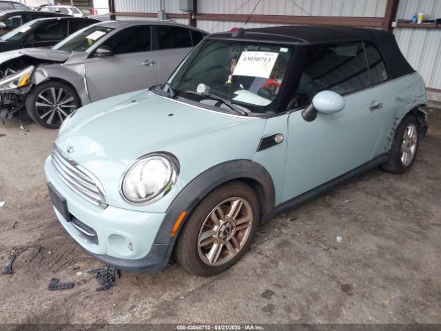 2014 MINI CONVERTIBLE WMWZN3C55ET570032 Photo 1
