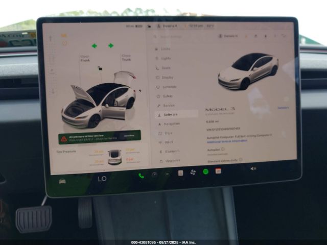 2025 TESLA MODEL 3 5YJ3E1EA8SF897451 Photo 6