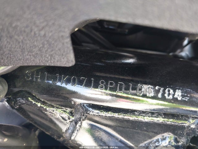 3H1JK0718PD100704 Honda Jk07e-3000001