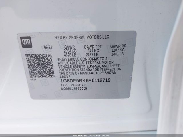 2023 CADILLAC CT4 1G6DF5RK6P0112719 Photo 8