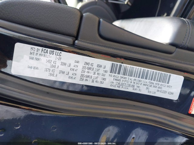 Jeep Grand Cherokee 2020 1C4RJEBG7LC281096 Image 9