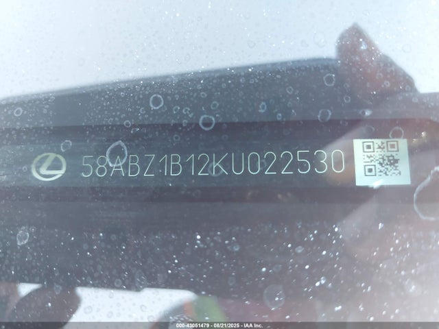 58ABZ1B12KU022530 Lexus 2gr-fks